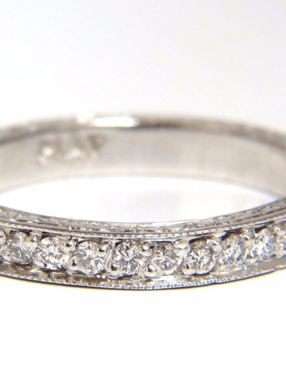 .36ct diamond platinum band Edwardian deco*